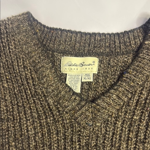 Eddie Bauer Men's Brown Sweater EA010 - Picture 4 of 7